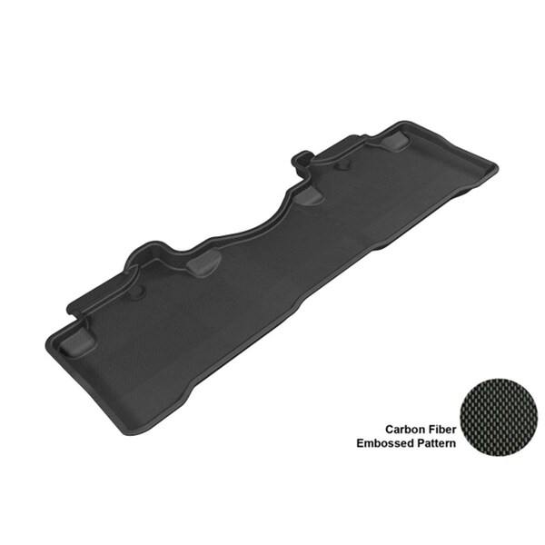 3D Maxpider HONDA PILOT 2009-2014 KAGU BLACK R2 Floor Mat L1HD05821509 - main